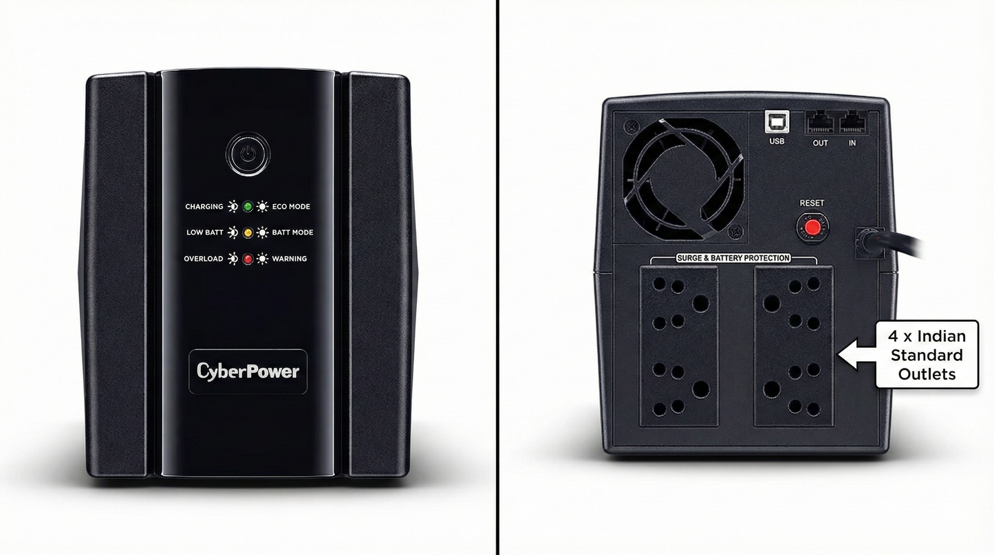 CyberPower UT2200E 2200VA / 1320W Line-Interactive UPS | Heavy Duty Power Backup with AVR