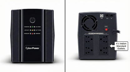 CyberPower UT2200E 2200VA / 1320W Line-Interactive UPS | Heavy Duty Power Backup with AVR