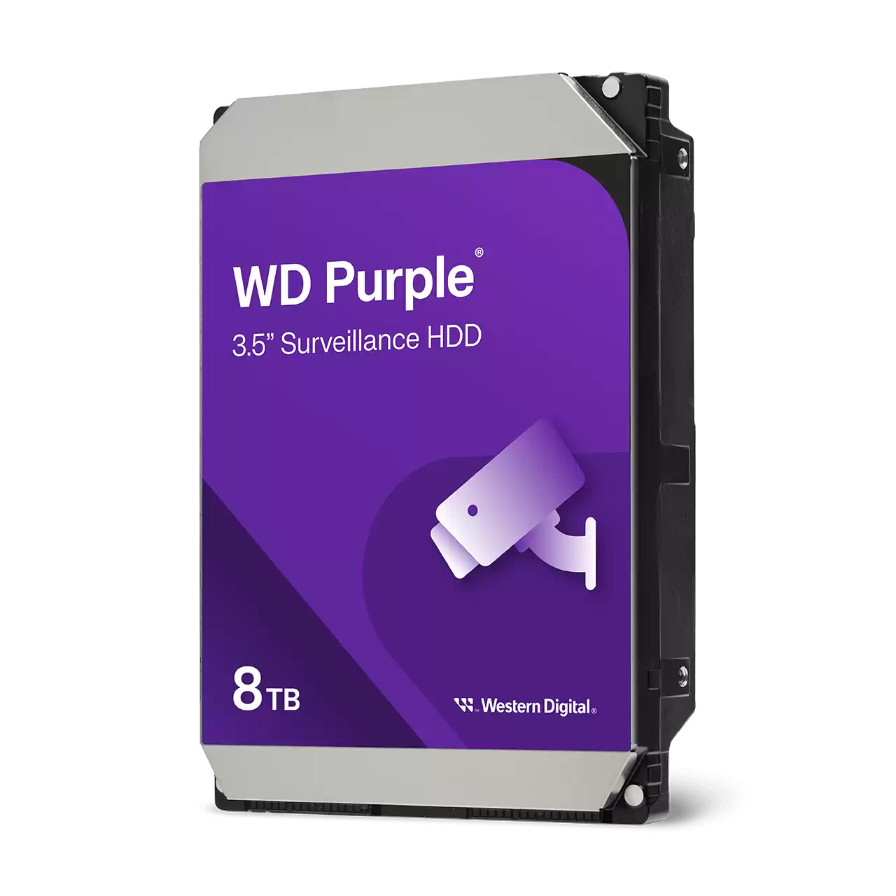 WD Purple 8TB Surveillance Hard Drive | 3.5" SATA HDD for CCTV & NVR