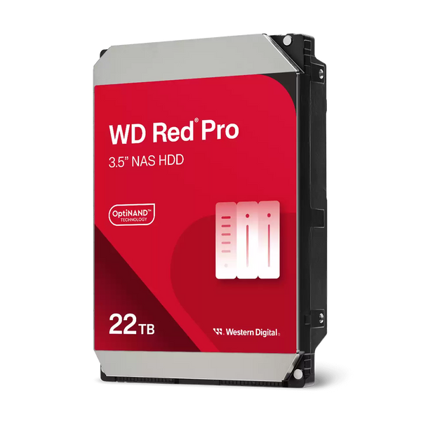 WD Red Pro NAS Hard Drive - 22TB