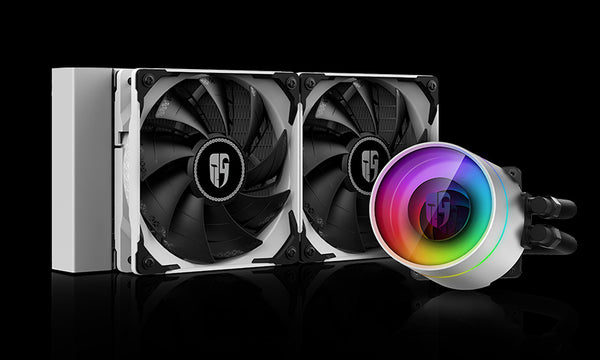 Deepcool CPU Liquid Cooler CASTLE 240 EX WH Anti leak Technology