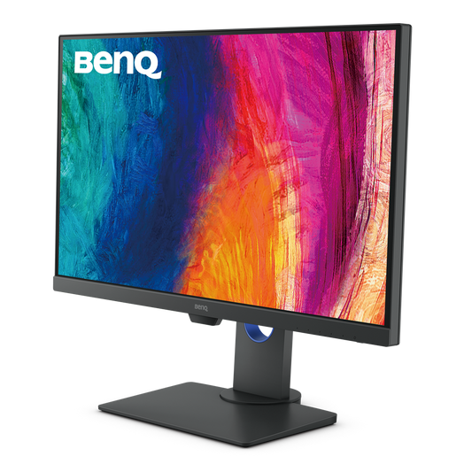 BenQ PD2705Q 27"(68.58 cm) LCD 2560 x 1440 Pixels 2K Monitor for Designers 2560x1440 QHD IPS AQCOLOR, Rec. 709, sRGB; USB-C, KVM, Display Pilot, ICCsync, DualView, Eye-Care, Anti-Glare, Drak Grey