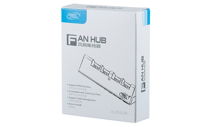 Deepcool FAN HUB Compatible with 12V 3PIN/4PIN fan-ACCESSORIES-Deepcool-computerspace