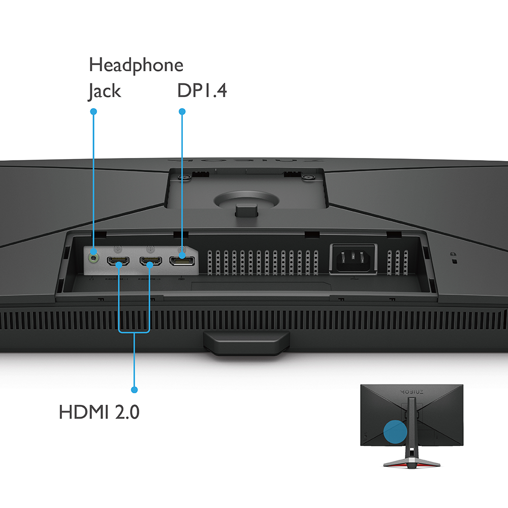 BenQ MOBIUZ 165Hz 1ms IPS Immersive Gaming Monitor| EX2710S-Monitor-BenQ-computerspace