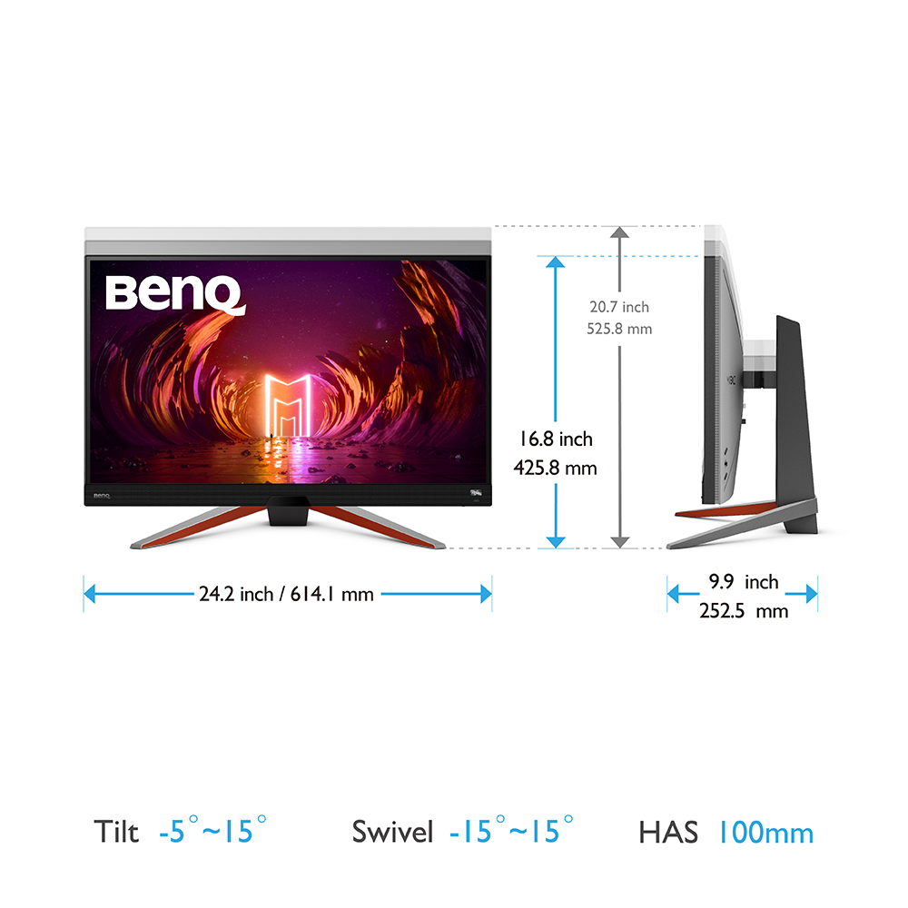 BenQ MOBIUZ 165Hz 1ms IPS Immersive Gaming Monitor| EX2710S-Monitor-BenQ-computerspace