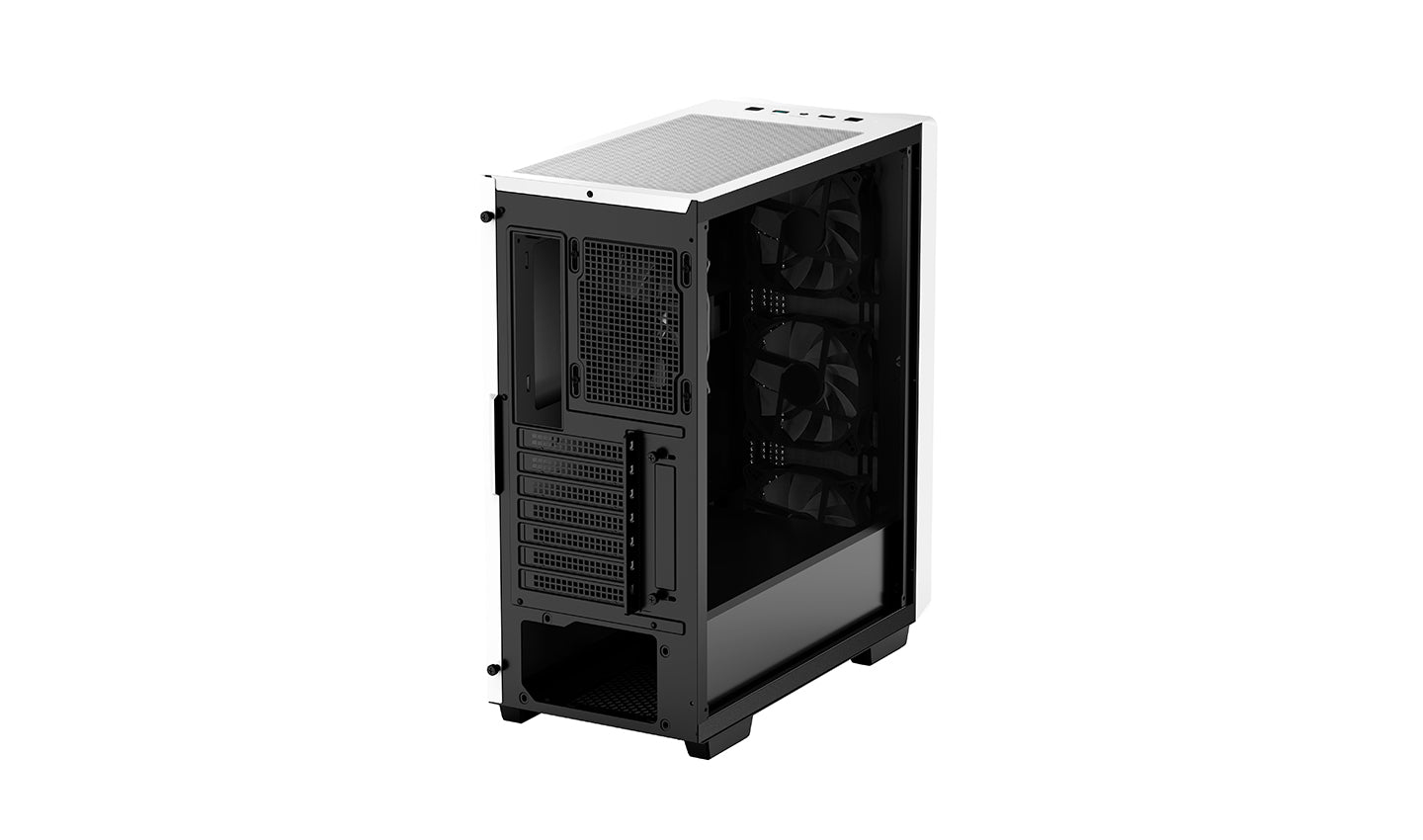 Deepcool CC560 WH Mid Tower four pre-installed LED fans Cabinet-Cabinets-Deepcool-computerspace