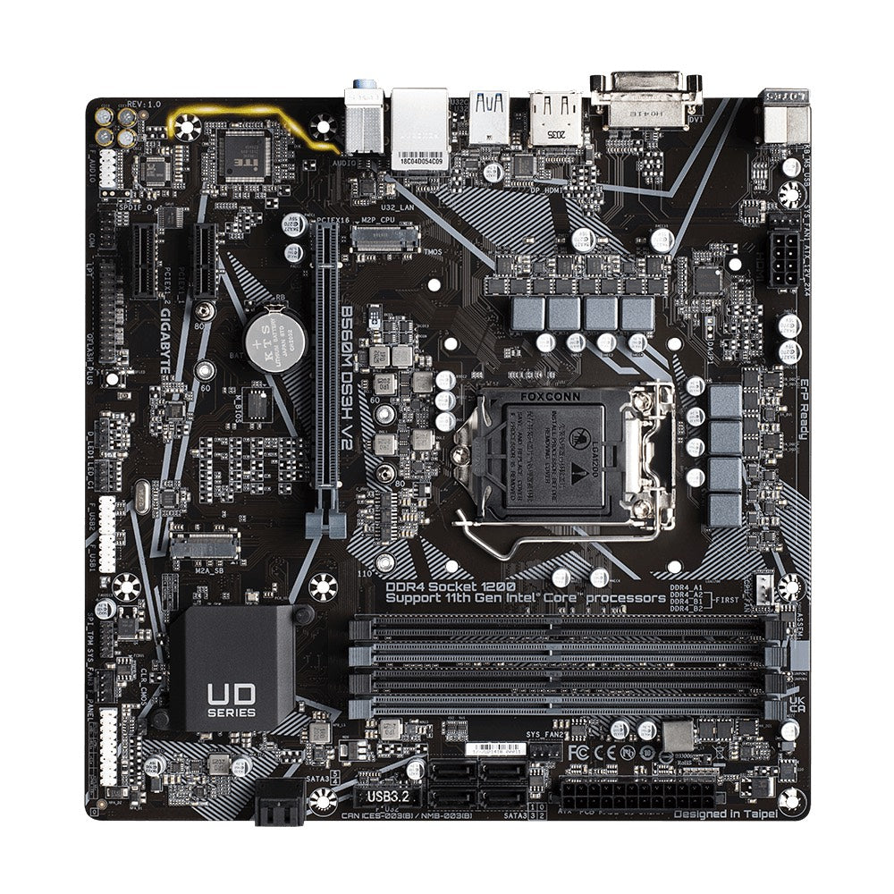 Gigabyte B560M DS3HV2 Motherboard-Motherboards-GIGABYTE-computerspace