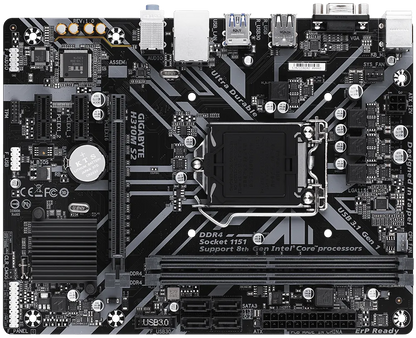 Gigabyte Intel Socket 1151 H310M S2 Motherboard-MOTHERBOARD-GIGABYTE-computerspace