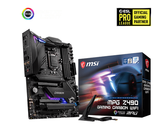 MSI MPG Z490 Gaming Carbon WIFI Motherboard
