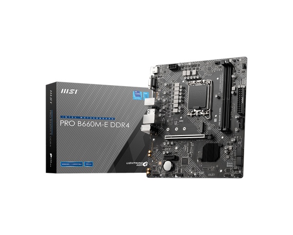 MSI PRO B760M-E DDR4 Motherboard