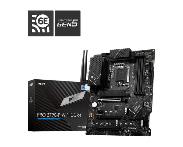 MSI PRO B760-P WIFI DDR4 Motherboard