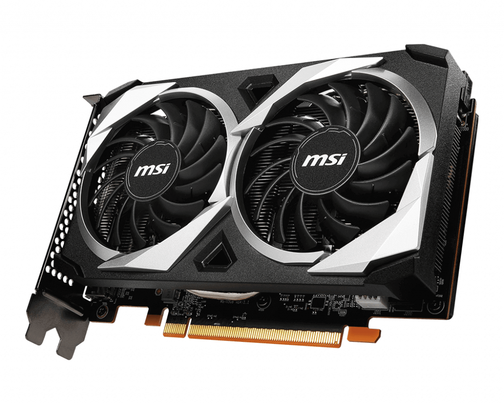 MSI RX6500 XT Mech 2X 4G OC Graphics Card-GRAPHICS CARD-MSI-computerspace