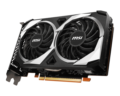 MSI RX6500 XT Mech 2X 4G OC Graphics Card-GRAPHICS CARD-MSI-computerspace