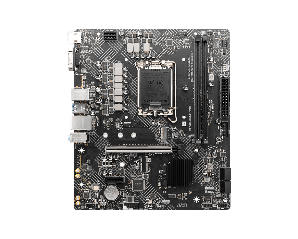 MSI PRO B760M-E DDR4 Motherboard-Motherboards-MSI-computerspace