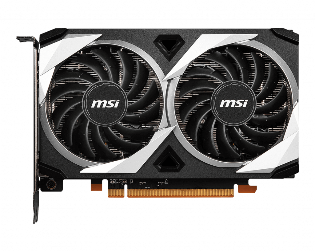 MSI RX6500 XT Mech 2X 4G OC Graphics Card-GRAPHICS CARD-MSI-computerspace