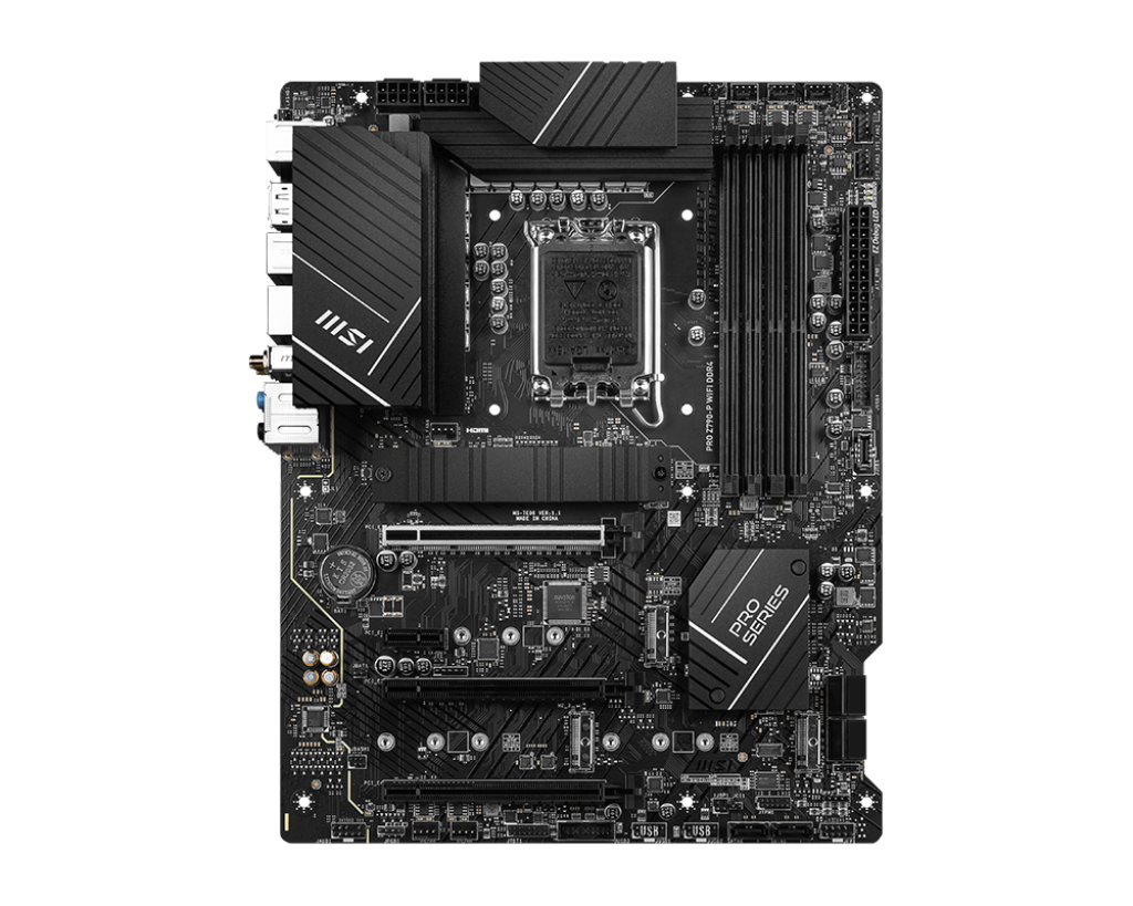 MSI PRO B760-P WIFI DDR4 Motherboard-Motherboards-MSI-computerspace