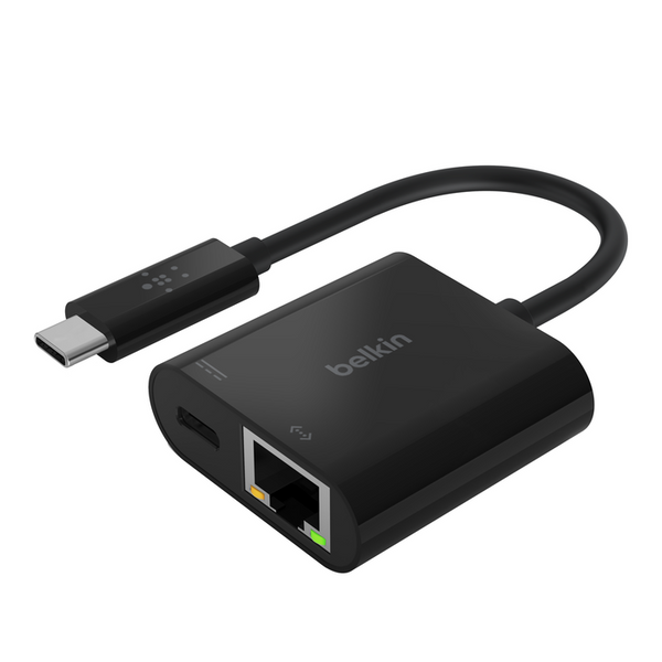 Belkin USB Type-C to Ethernet + PD INC001btBK Black with warranty 2 years