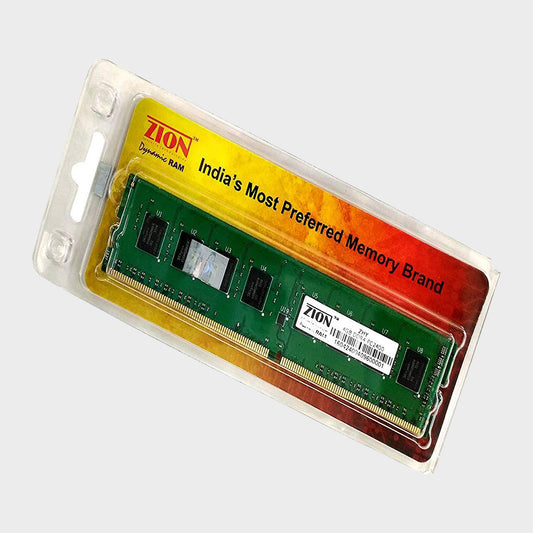 ZION 4 GB DDR4 PC 2400 UB DIMM-(ZHY24004096)DESKTOP RAM