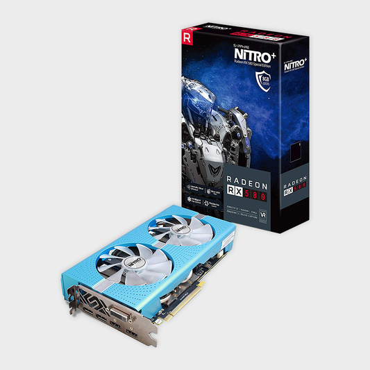 Sapphire Radeon NITRO+ RX 580 8GB GDDR5 Graphic Cards