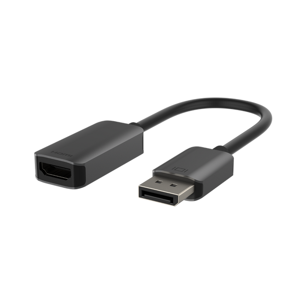 Belkin Active DisplayPort to HDMI Adapter 4K HDR - AVC011btSGY-BL