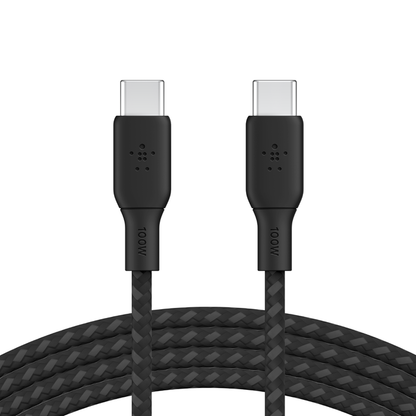 Belkin BoostCharge USB-C to USB-C Cable 100W-Cables-computerspace