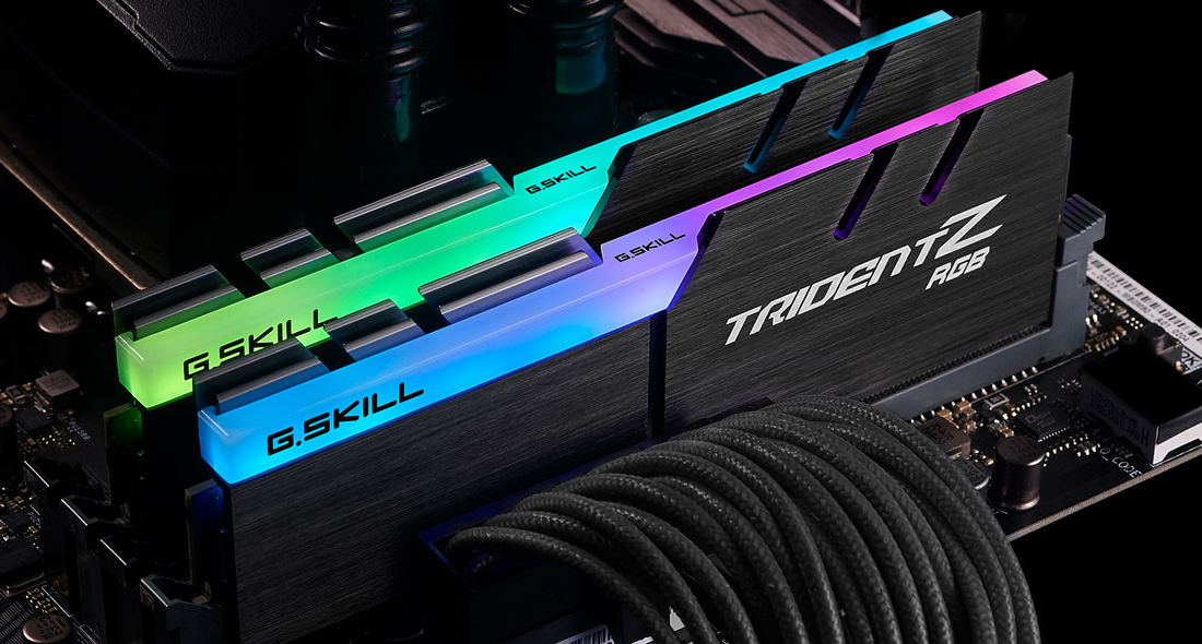 G.Skill Trident Z RGB DDR4-4000MHz CL19-19-19-39 1.35V 32GB (2x16GB) RAM