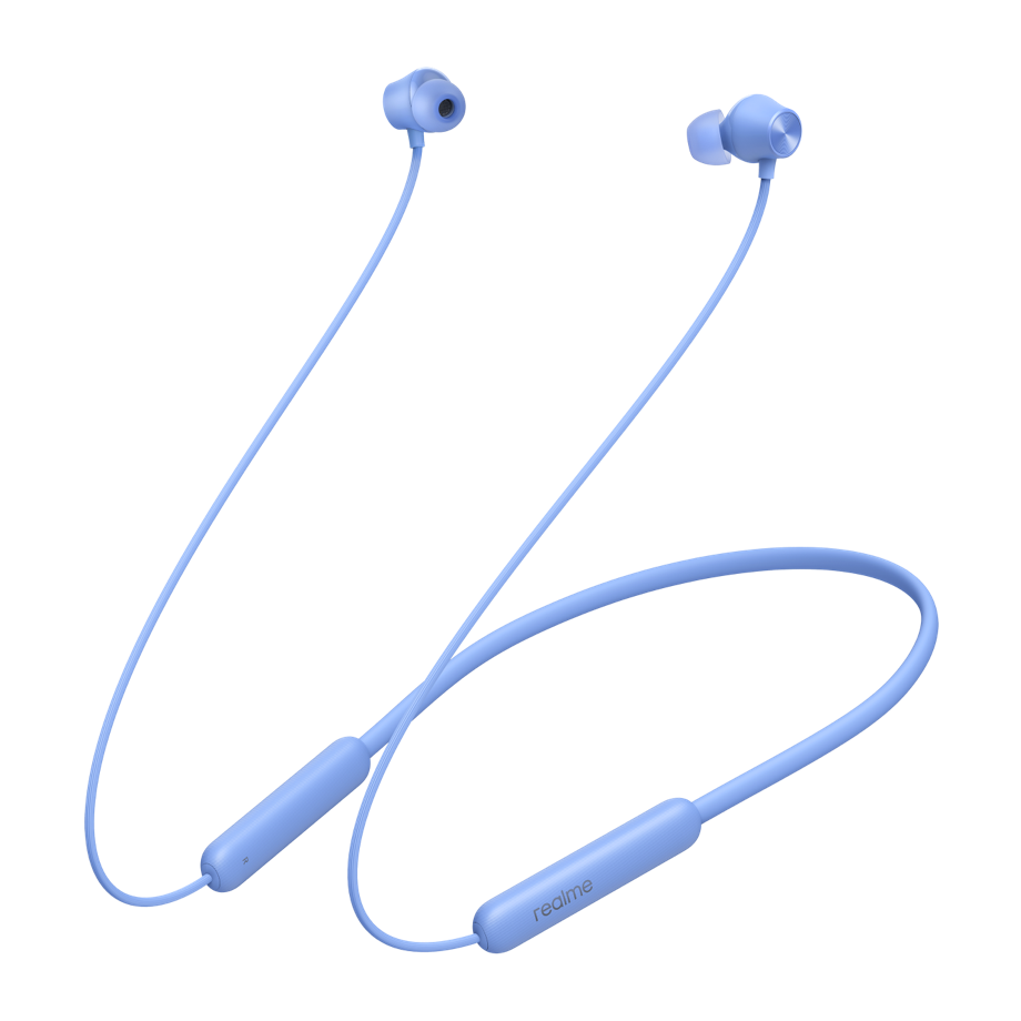 realme Buds Wireless 2 Neo Bluetooth in Ear Earphones with Mic (Blue)-neck band ear buds-realme-computerspace