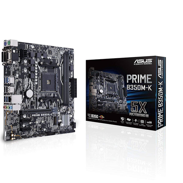 ASUS PRIME B350M-K SOCKET AM4 MOTHERBOARD