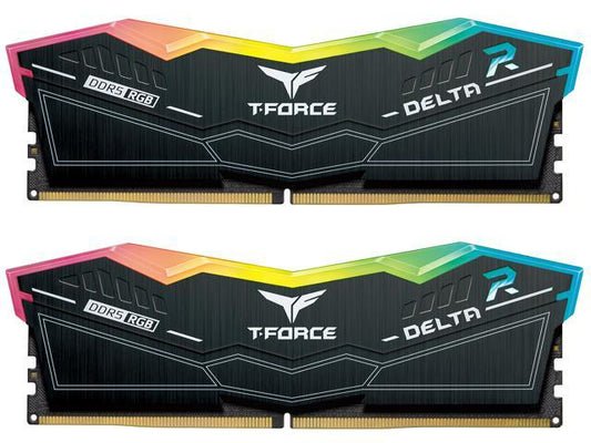 Team group T-Force Delta RGB DDR5 6400MHz 16GBx2 32gb CL40 RAM - FF3D532G6400HC40BDC01