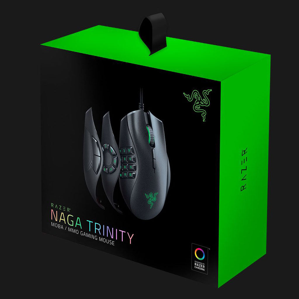 森の雑貨屋さん Razer Naga Trinity - Multi-Color Wired Mmo Gaming