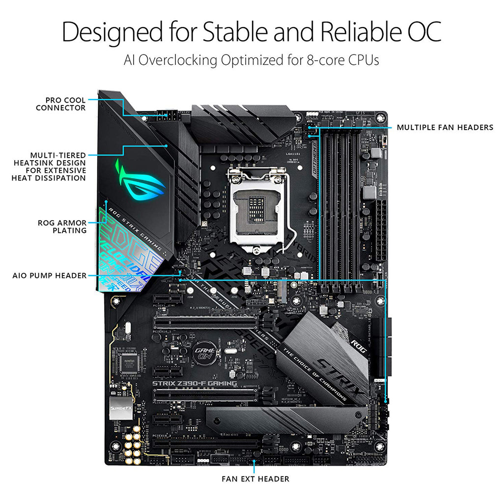 ASUS ROG STRIX Z390-F GAMING Motherboard