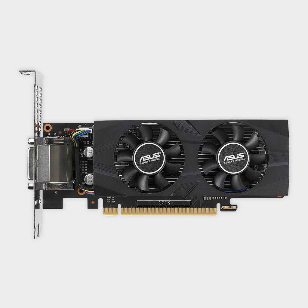 ASUS GeForce® GTX 1050 Ti OC Edition 4GB GDDR5 low profile graphics card