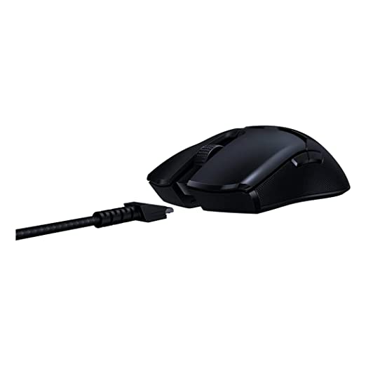 Razer Viper Ultimate HyperSpeed Lightest Wireless Gaming Mouse with RGB Charging Dock 8 Programmable Buttons 20,000 DPI Optical Sensor Chroma RGB Lighting Black  RZ01-03050100-R3A1