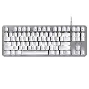 Razer BlackWidow Lite Silent Mechanical Gaming Keyboard Mercury US Layout FRMLOrange Switch - RZ03-02640700-R3M1