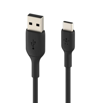 Belkin Type C to USB-A 2.0 Male Cable 3.3 feet (1 meter) - White, USB-IF Certified, Supports Fast Charging-Cables-computerspace