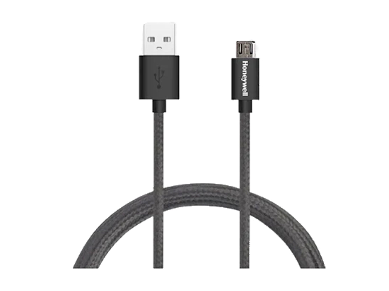 Honeywell USB to Micro USB Cable 1.2 Mtr (Braided) Black