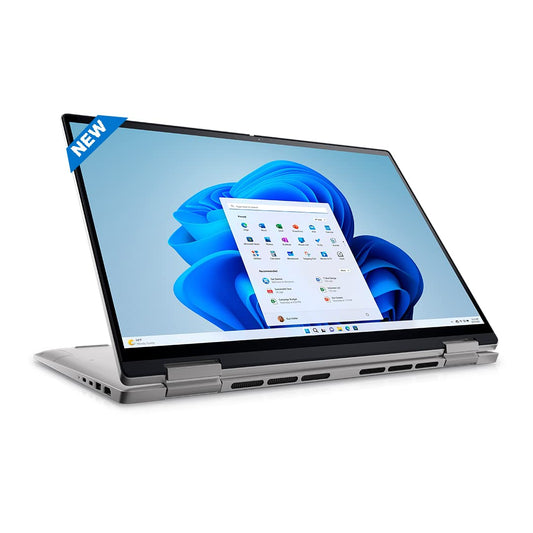 Dell Inspiron 7620 2in1 Laptop i5-1235U 8GB DDR4 512GB SSD Integrated 16" FHD+ WVA AG Touch 60 Hz LBL 300 nits Plus Active Pen Win 11+ MSO'21 Backlit Keyboard + Fingerprint Reader Platinum Silver 1 Year Onsite Hardware Service D560905WIN9S