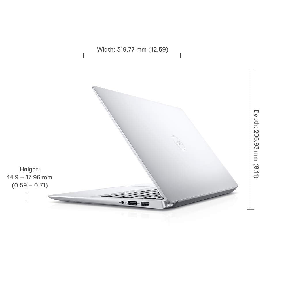 DELL Inspiron 7490 14-inch Laptop 300 nits(10th Gen Core i5-10210U/8GB/512GB SSD/Window 10 + Microsoft Office), Silver