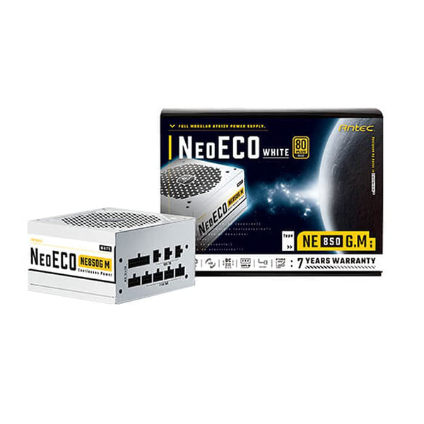 Antec NE850G-M-WHITE-GB ATX 12V 2.4 Fully White Power Supply Unit