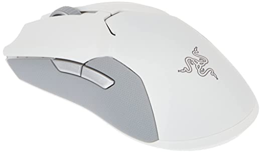 Razer Viper Ultimate Hyperspeed Lightest Wireless Gaming USB Mouse with RGB Charging Dock 8 Programmable Buttons 20,000 DPI Optical Sensor Chroma RGB Lighting Mercury RZ01-03050400-R3M1