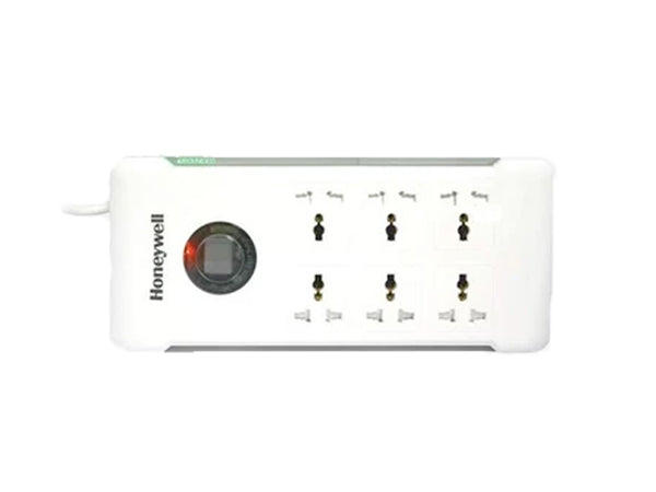 Honeywell 6 Out Surge Protector with Master Switch