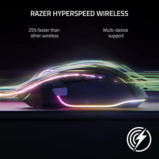 Razer Basilisk V3 Pro Wireless Gaming Mouse, HyperScroll Tilt