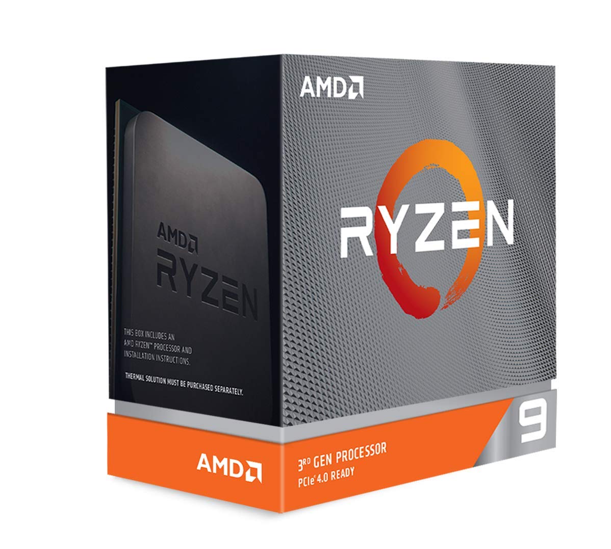 AMD Ryzen 9 3900XT Desktop Processor with stock Fan-CPU-AMD-computerspace