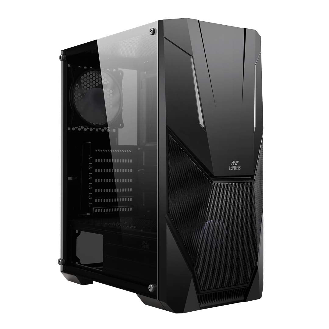 Ant Esports ICE-211TG Mid Tower Computer Case-Cabinets-antesports-computerspace