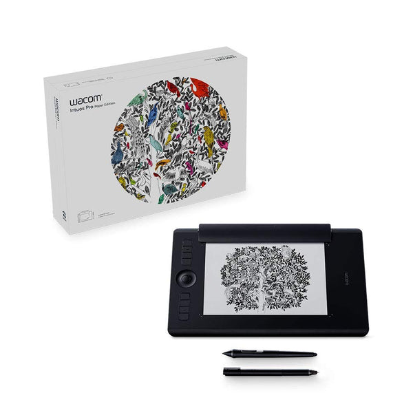 Wacom Intuos Pro Paper Edition PTH660/K1 Creative Medium Pen Tablet (Black)