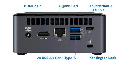 Intel NUC i7 10th Gen - BXNUC10I7FNHN-Mini PC-INTEL-computerspace
