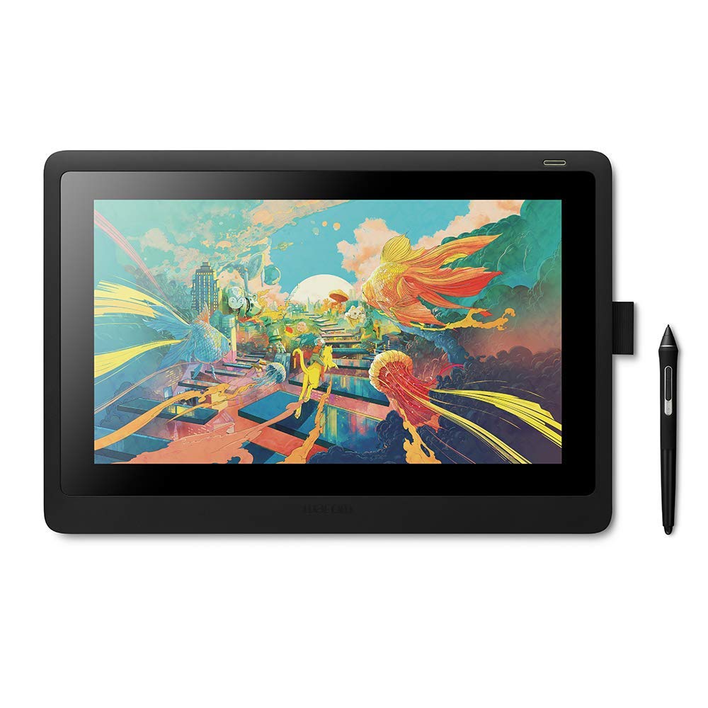 Wacom Cintiq 16_DTK-1660/K1-CX Creative Pen Graphic Tablet with Vibrant HD Display and Pro Pen 2