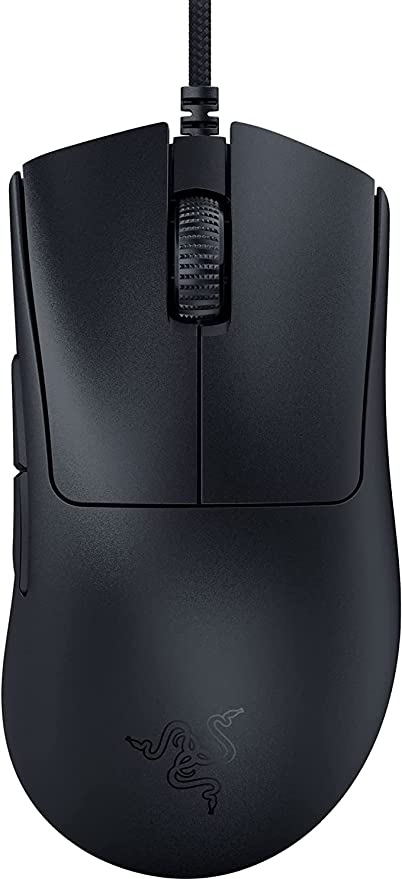 DeathAdder V3 Wired Gaming Mouse 59g Ultra Lightweight Focus Pro 30K Optical Sensor Fast Optical Switches Gen 3 8K Hz HyperPolling 6 Programmable Buttons Ergonomic Black RZ01-04640100-R3M1-MOUSE-RAZER-computerspace