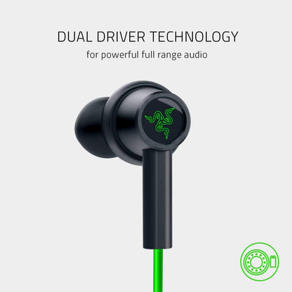Razer Hammerhead Duo Console Green Wired in-Ear Headphones RZ12-03030300-R3M1