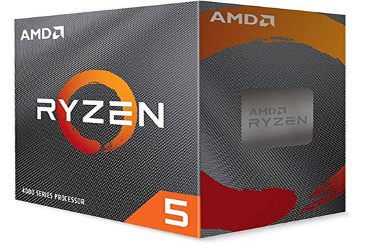 AMD 4000 Series Ryzen 5 4500 Desktop Processor 6 cores 12 Threads 11 MB Cache 3.6 GHz Up to 4.1 GHz AM4 Socket.-Processors-AMD-computerspace